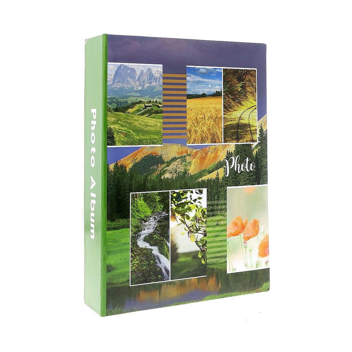 Фотоальбом 10х15 см 100 фото Gedeon MM46100 SCENERY Green