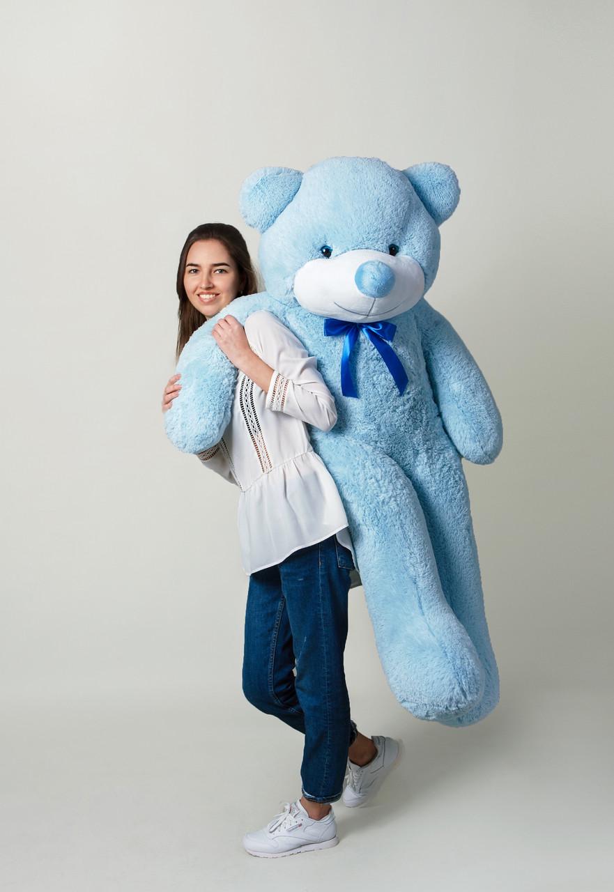 Медведь плюшевый HappyDays 1,6 м Голубой (р1611)