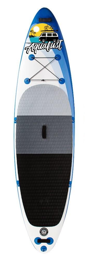 Sup-доска Board Paddle Aqualust универсальная надувная 2 слоя 320 см 10"/6" Blue (12)
