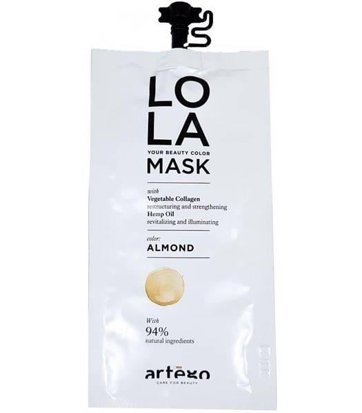 Відтінкова маска Artego LOLA Your Beauty Color Mask 20 мл Almond (0165211) - фото 1