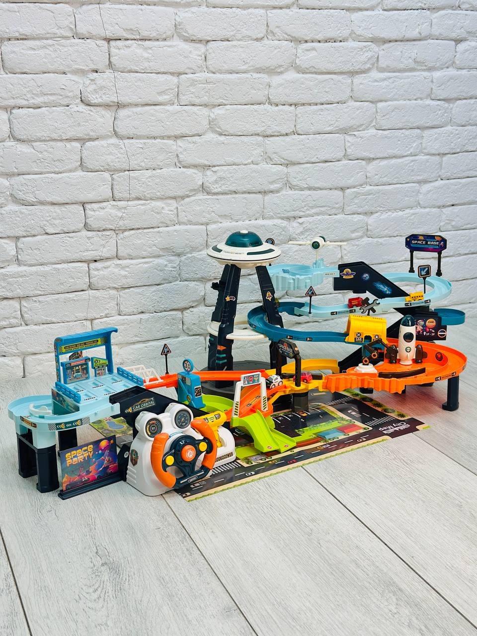 Автотрек детский с машинками Космическая станция-трек для мальчика (2654615913) - фото 3 Автотрек детский с машинками Космическая станция-трек для мальчика (2654615913) - фото 3