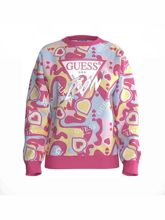 Світшот GUESS K4YQ05KA6R3 5 років 110 см (32540419) Світшот GUESS K4YQ05KA6R3 5 років 110 см (32540419)