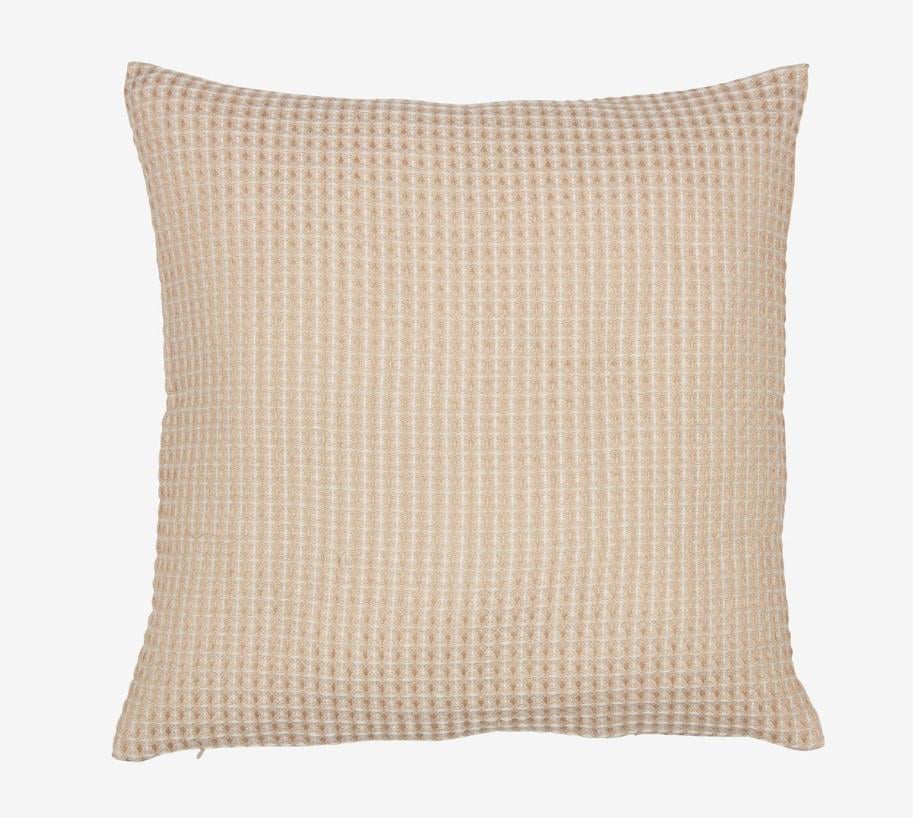 Чехол на подушку из полиэстера 40x40 см Бежевый