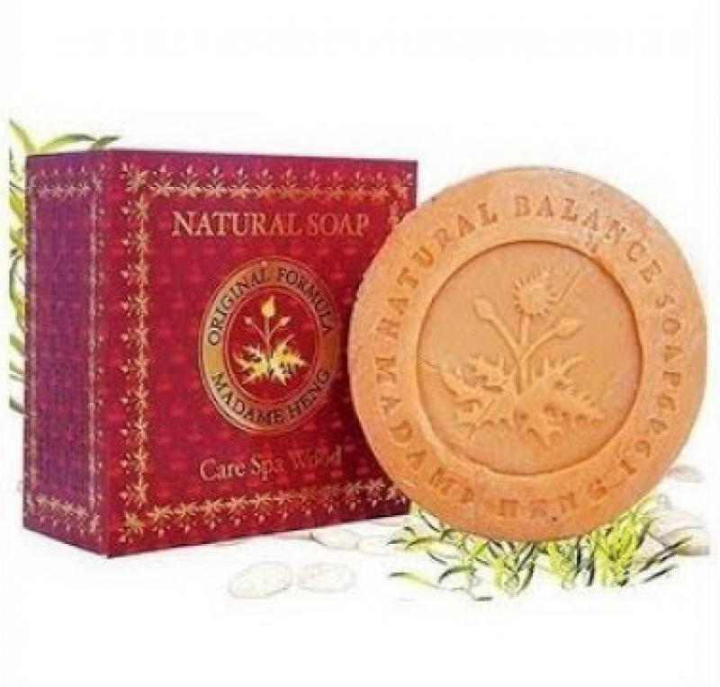 Лікувальне мило Madame Heng з ароматом м'яти і сіамської троянди 150 гр