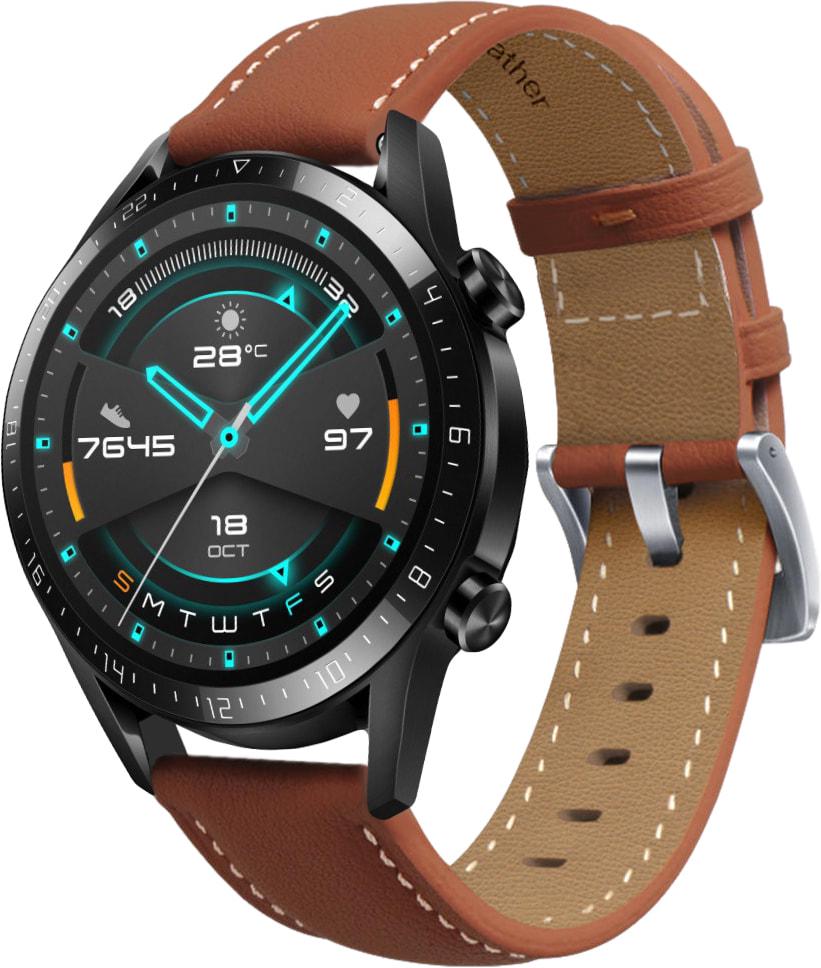 Ремінець шкіряний Folsa для Huawei Watch GT Brown (31544-30) Ремінець шкіряний Folsa для Huawei Watch GT Brown (31544-30)