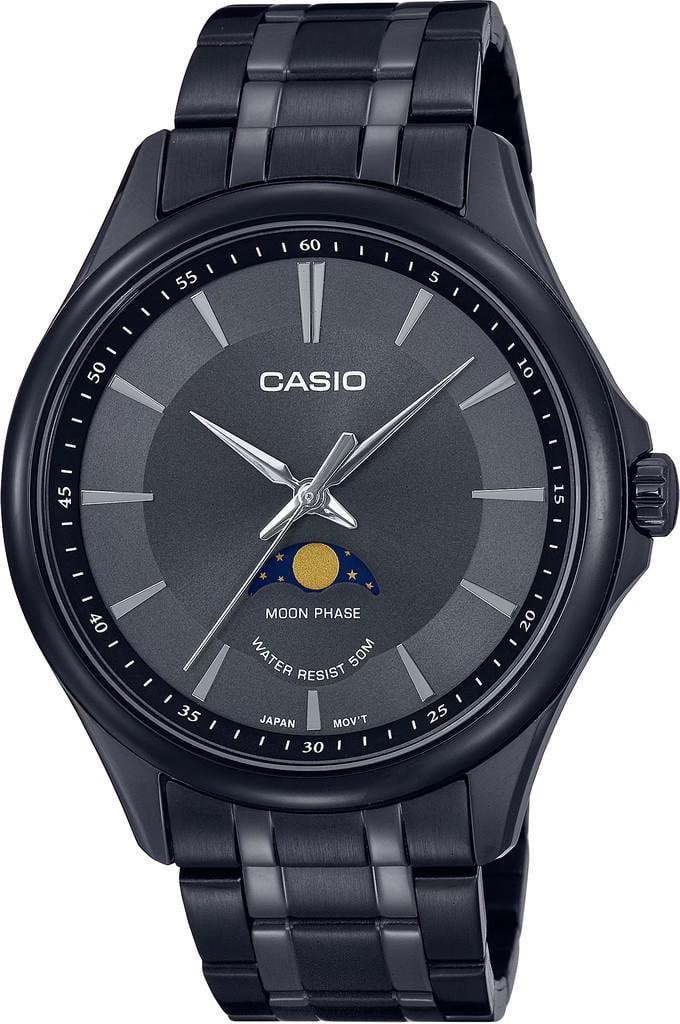 Наручные часы мужские Casio MTP-M100B-1A Timeless Collection со стальным корпусом Черный (2897357571)