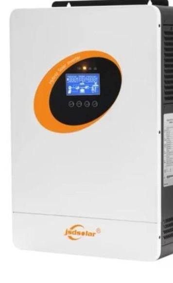 Інвертор гібридний Jsdsolar MPPT 4 кВт 24 В 100A сонячний зарядний пристрій 500 В постійного струму PV вхід (30070143) - фото 6