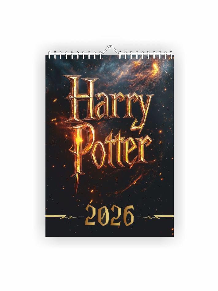 Календарь настенный перекидной Vivay Гарри Поттер А3 на 2026 год (31064191) Календарь настенный перекидной Vivay Гарри Поттер А3 на 2026 год (31064191)