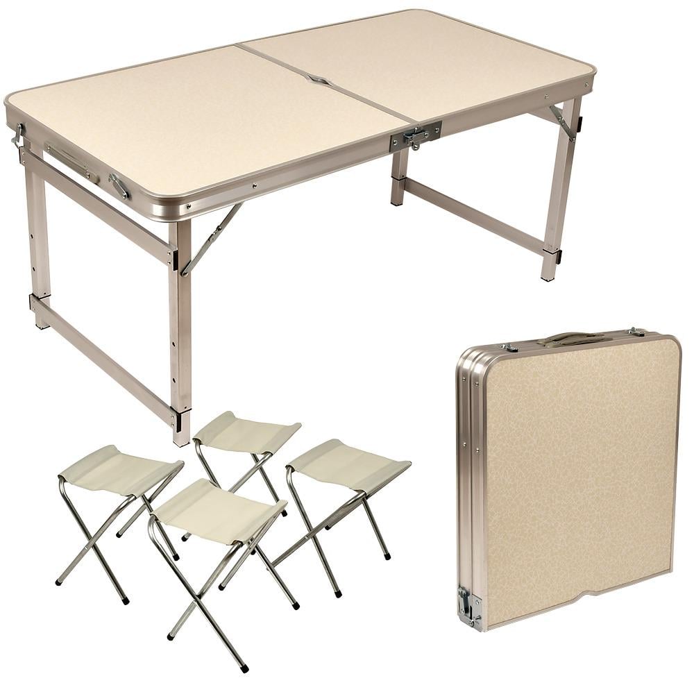 Стол-чемодан укрепленный 120х60х70 см (MH-5363-3)