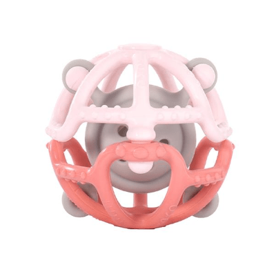 Игрушка-погремушка развивающая Mommy Bag Круг Розовый (143922)