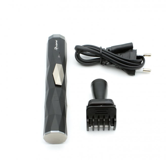 Тример акумуляторний з насадками 2в1 Pro Gemei GM-3121 Чорний