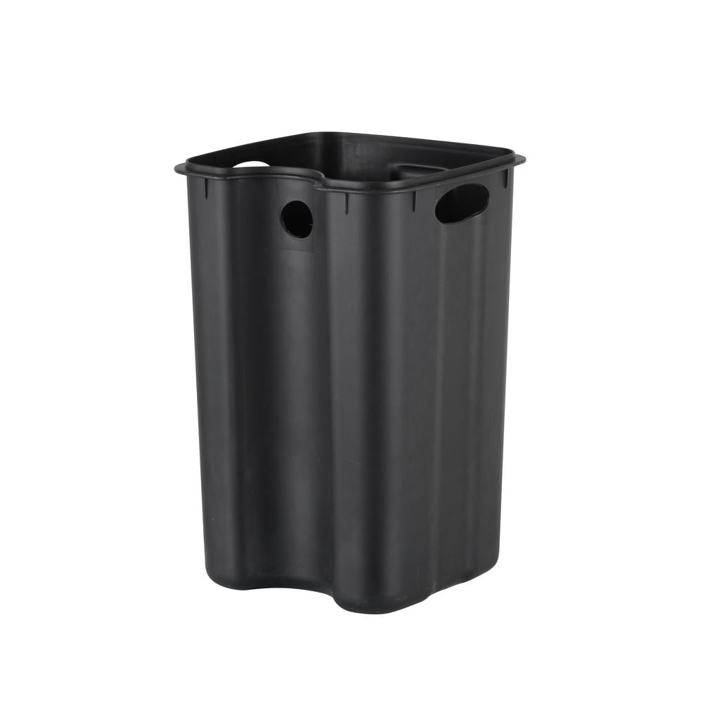 Ведро для мусора Zerix Kubix-TC0108 8 л прямоугольное Черный (ZX5892) - фото 5 Ведро для мусора Zerix Kubix-TC0108 8 л прямоугольное Черный (ZX5892) - фото 5