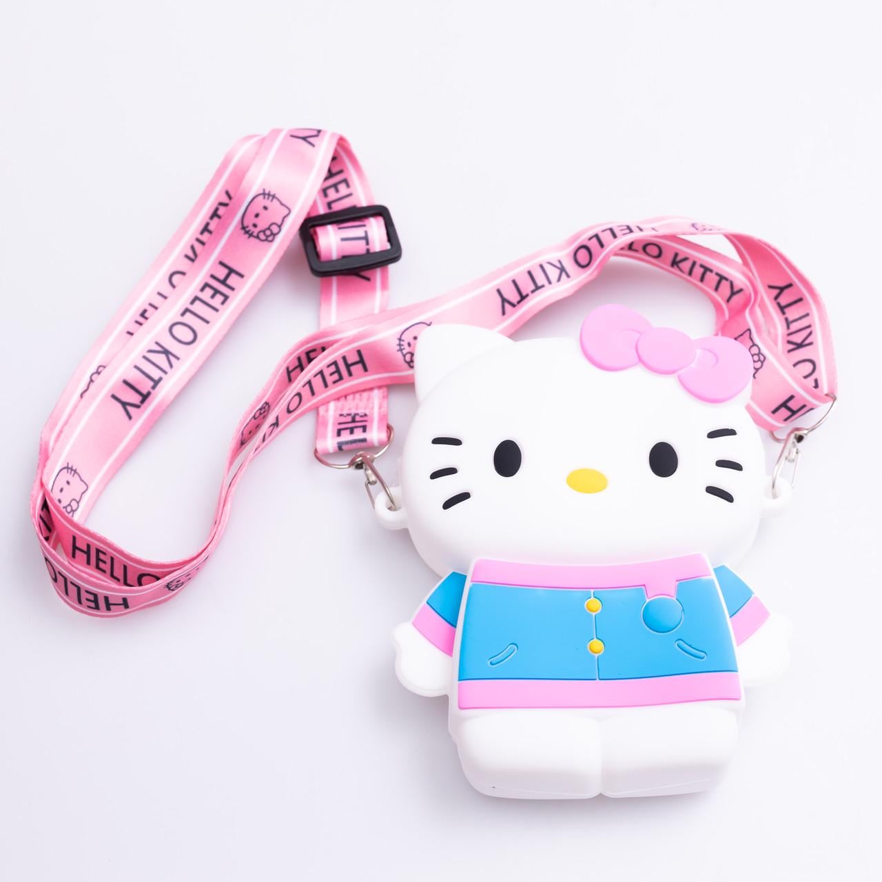 Детская сумочка Hello Kitty силиконовая на молнии 13х10х3 см Белый (HP-55-1W) Детская сумочка Hello Kitty силиконовая на молнии 13х10х3 см Белый (HP-55-1W)