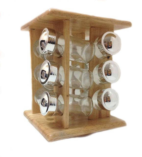 Набор для специй Stenson MS-0375 Сlassic с подставкой 12 пр. (007553)