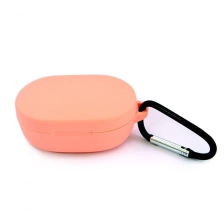 Чехол с карабином для наушников Xiaomi AirDots Orange