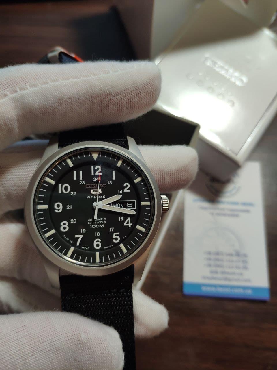 Наручные часы мужские Seiko 5 Automatic SNZG15J1 (549393567) - фото 7 Наручные часы мужские Seiko 5 Automatic SNZG15J1 (549393567) - фото 7