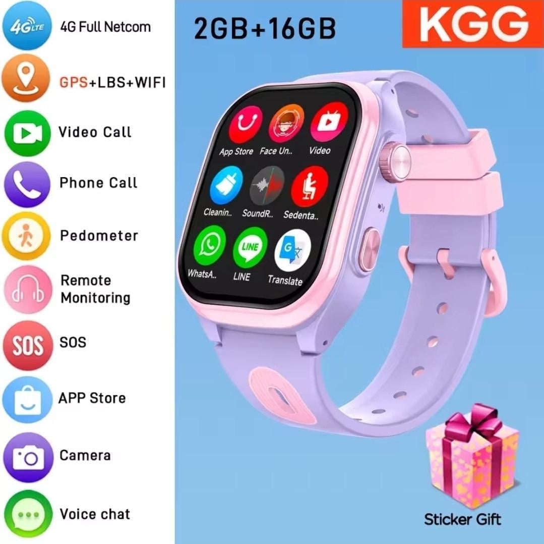 Смарт-часы детские 4smarts KGG 4G Розовый (32436738) - фото 9