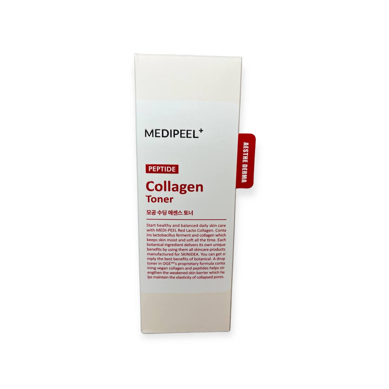 Тонер для обличчя з колагеном Medi-Peel Red Lacto Collagen Soothing Essence Toner 200 мл (KT0080) - фото 4