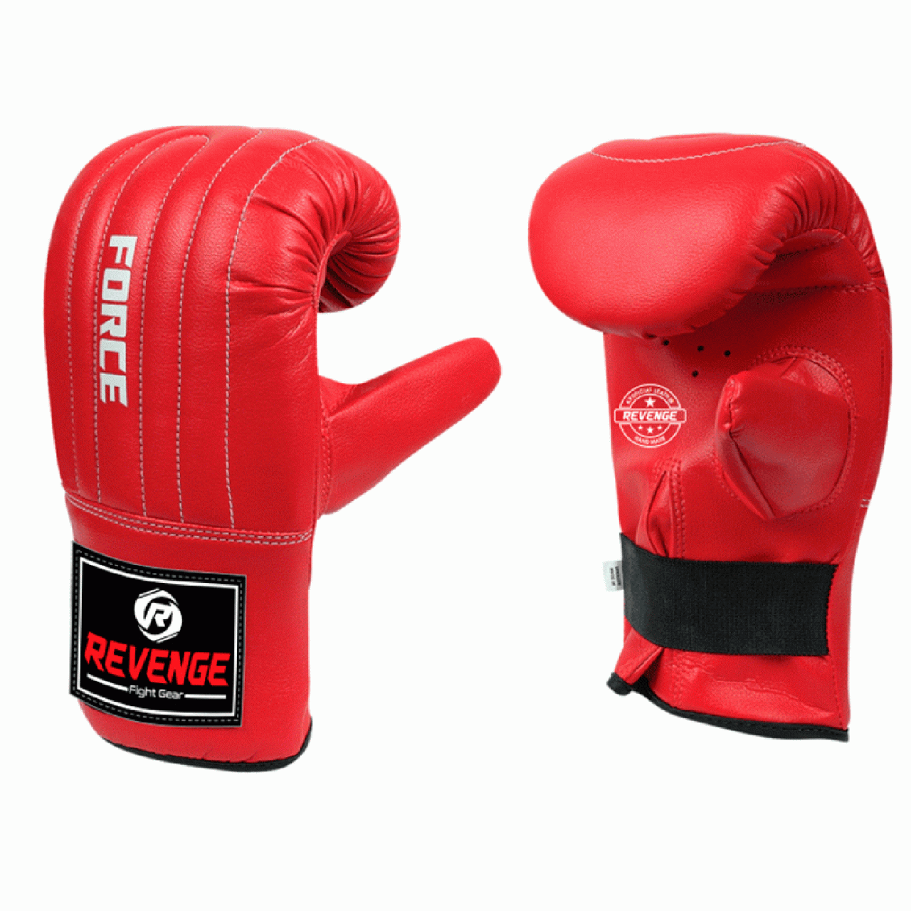 Перчатки снарядные для бокса и единоборств EV-15-1529-Pu экокожа на липучке XL Красный (2021103042)