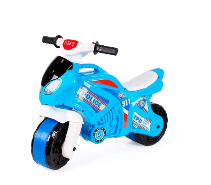 Биговел музыкальный Технок Полиция 5781 Голубой (27211182)