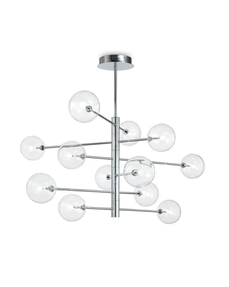 Люстра подвесная Ideal Lux Equinoxe sp12 Cromo (200118)