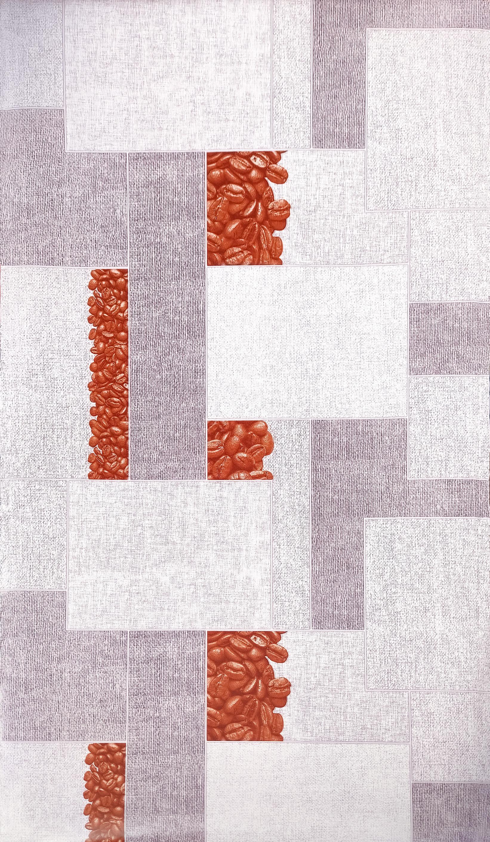 Обои бумажные влагостойкие Шарм Кофе декор 106-06 - фото 4