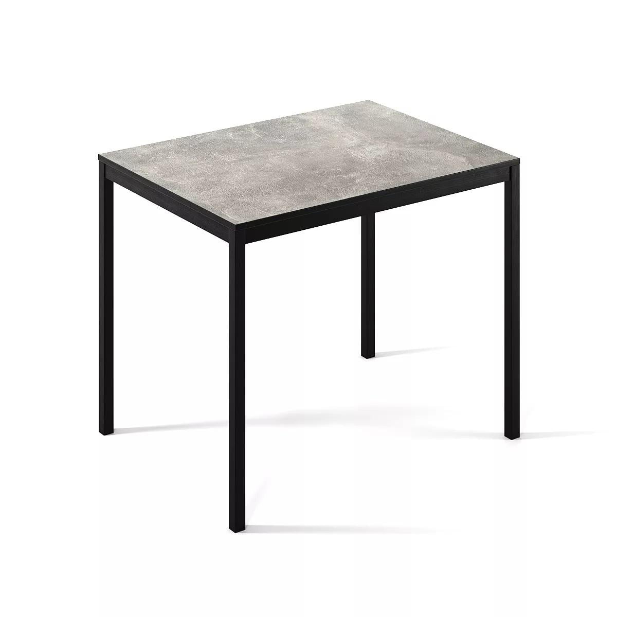 Стол обеденный Art in Нead Brevity Loft Mid из ЛДСП/металл 90х67 см Ателье светлый/Черный (TB02040000030)