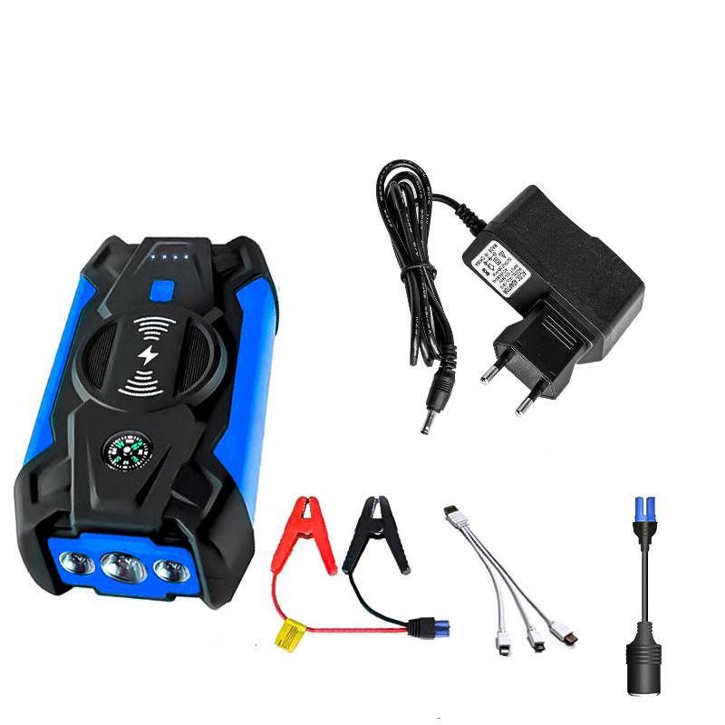 Пускозарядное устройство Lesko J3-YJDY-02 джамп стартер Jump Starter быстрая зарядка павер банк 2хUSB - фото 7