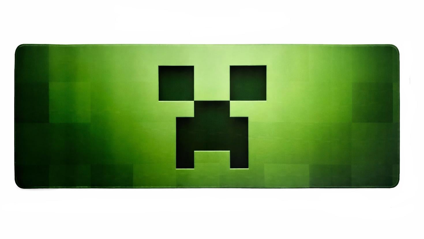 Коврик для мыши Minecraft Крипер 80х30 см (32992787)