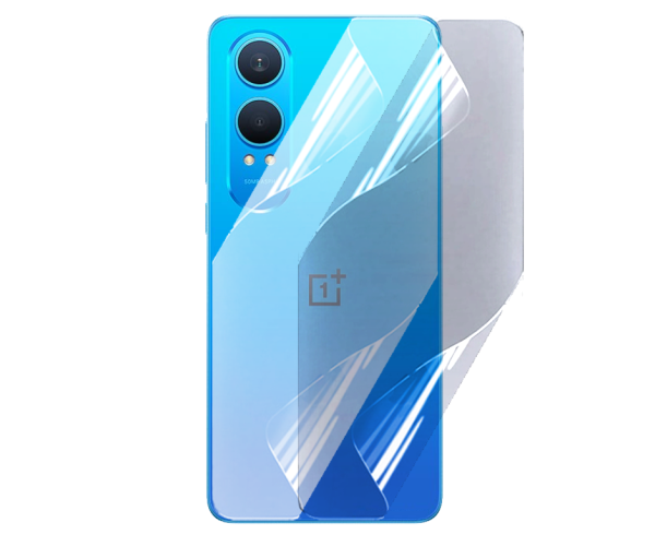 Противоударная гидрогелевая пленка Hydrogel Film для Oneplus Nord CE4 Lite на заднюю панель, Transparent
