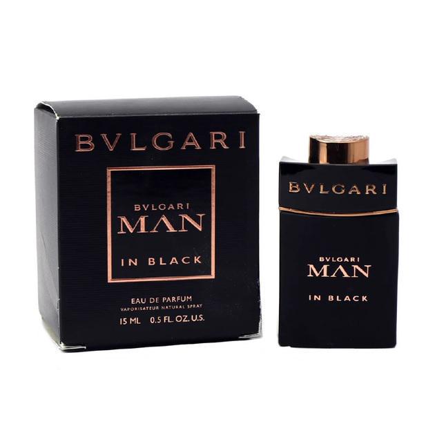 Парфюмированная вода для мужчин Bvlgari Man In Black 15 мл миниатюра (373552)