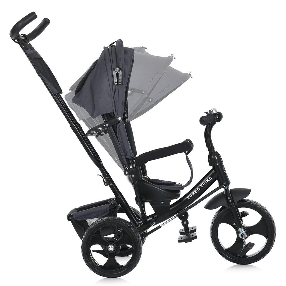 Детский велосипед трехколесный Turbo Trike MT 1005 EVA Графитовый (715838706) - фото 3 Детский велосипед трехколесный Turbo Trike MT 1005 EVA Графитовый (715838706) - фото 3