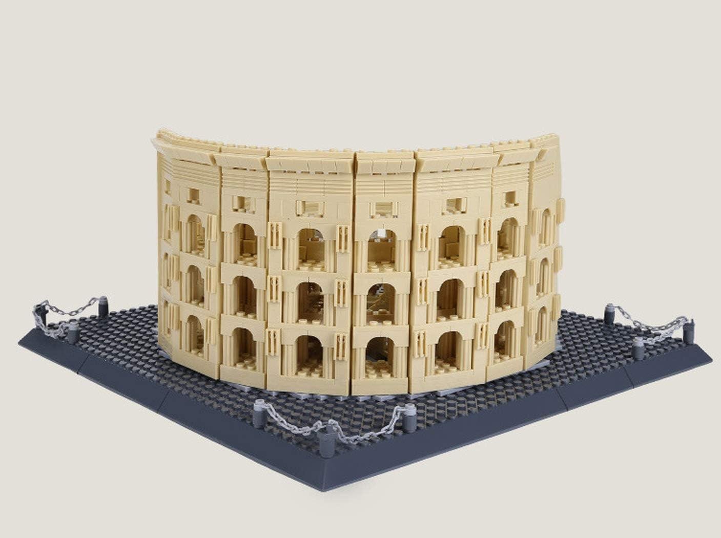 Конструктор 3D Wange Архитектура Римский Колизей The Colosseum of Rome 5225 для детей и взрослых 1756 деталей - фото 4 Конструктор 3D Wange Архитектура Римский Колизей The Colosseum of Rome 5225 для детей и взрослых 1756 деталей - фото 4