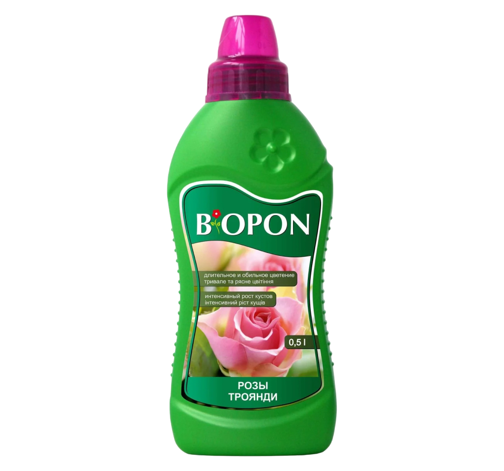 Удобрение жидкое Biopon для роз 0,5 л (R50174)
