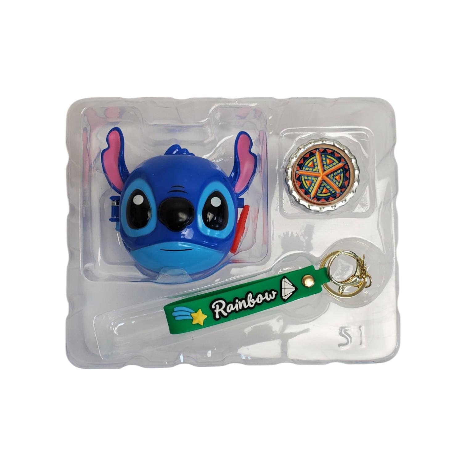 Іграшка бейблейд японська дзиґа Stitch Gyro Launcher Синій (WK2012) - фото 4 Іграшка бейблейд японська дзиґа Stitch Gyro Launcher Синій (WK2012) - фото 4