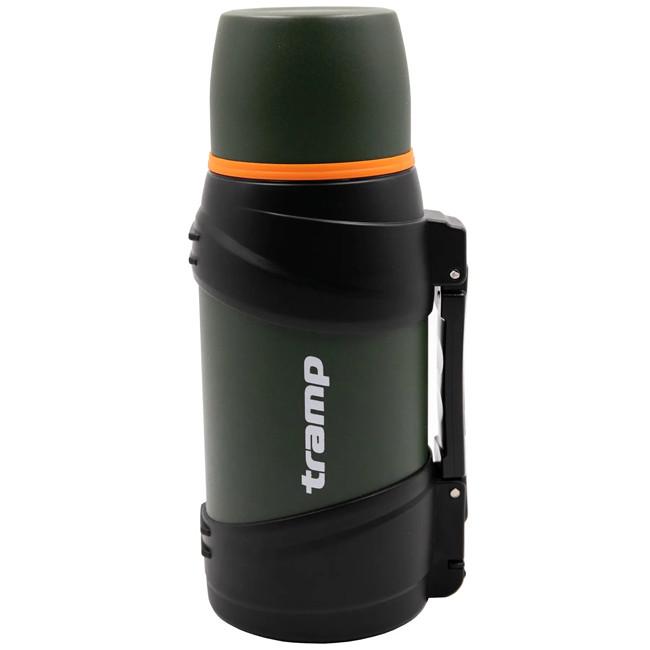 Термос Tramp Travel Line с ситечком для заварки 1,3 л Olive (iz13677)