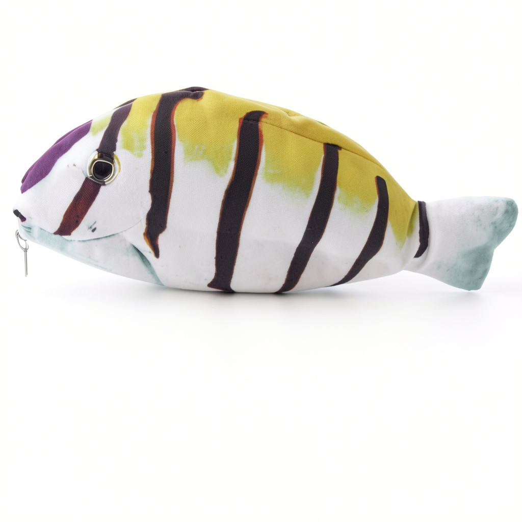 Пенал Fish 3d Желтый (893731156)