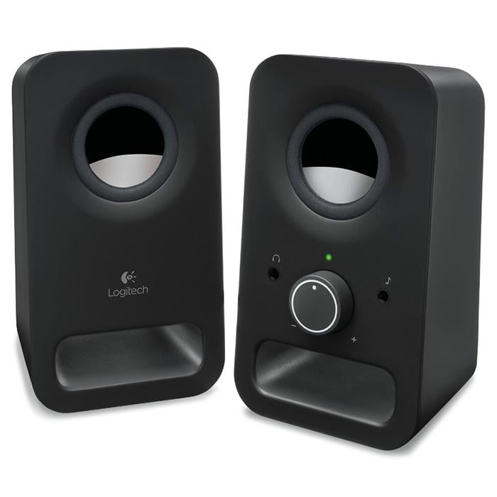 Колонки для ПК Logitech Z150 2.0 6 Вт 3,5 мм Черный (980-000814) Колонки для ПК Logitech Z150 2.0 6 Вт 3,5 мм Черный (980-000814)
