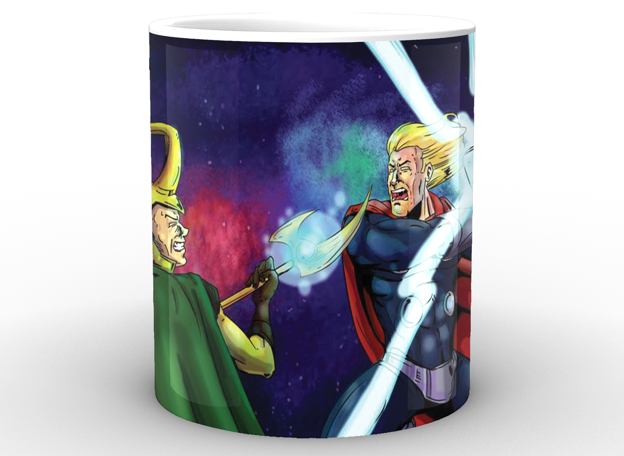 Чашка GeekLand Тор Thor битва - фото 2