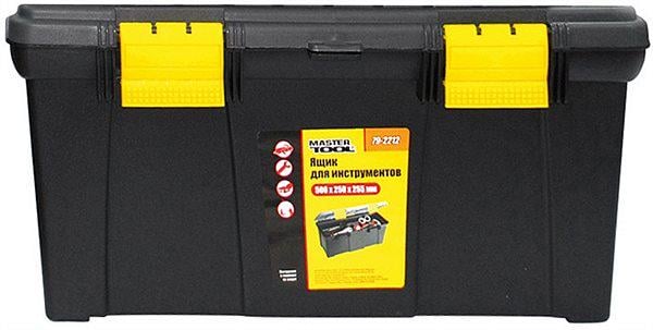 Ящик для инструмента MasterTool 19,5" 500х250х255 мм с пластиковыми замками (79-2212) Ящик для инструмента MasterTool 19,5" 500х250х255 мм с пластиковыми замками (79-2212)