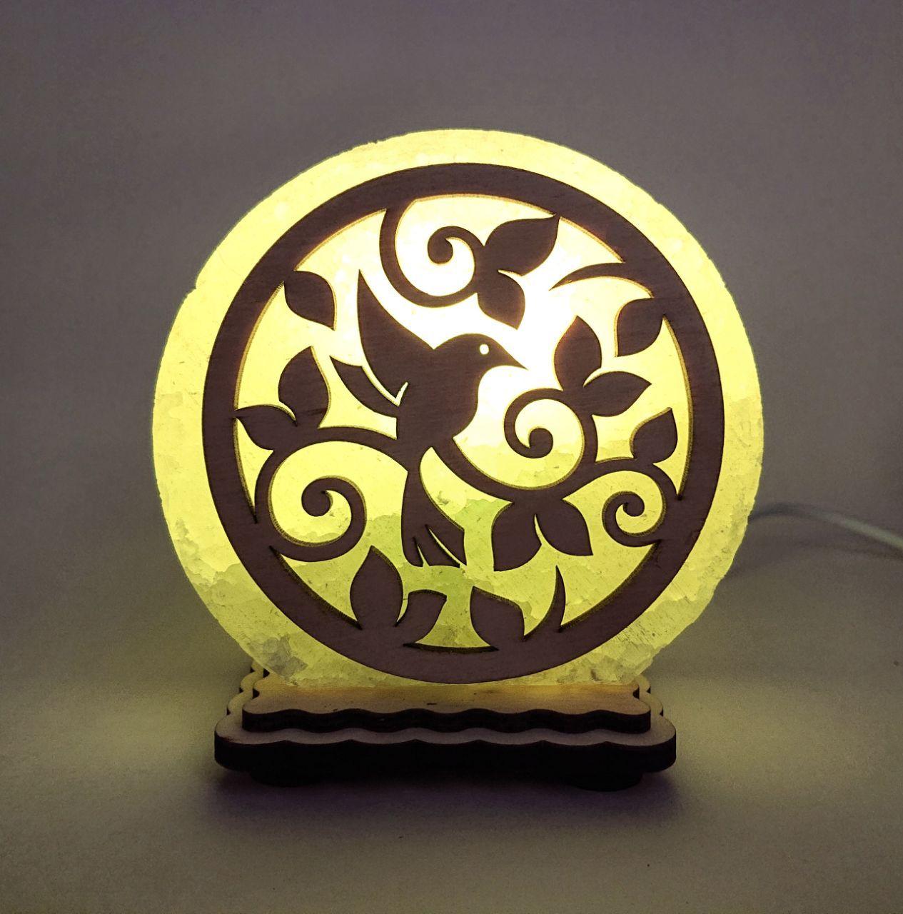 Соляной светильник Колибри (KM-00005-g)