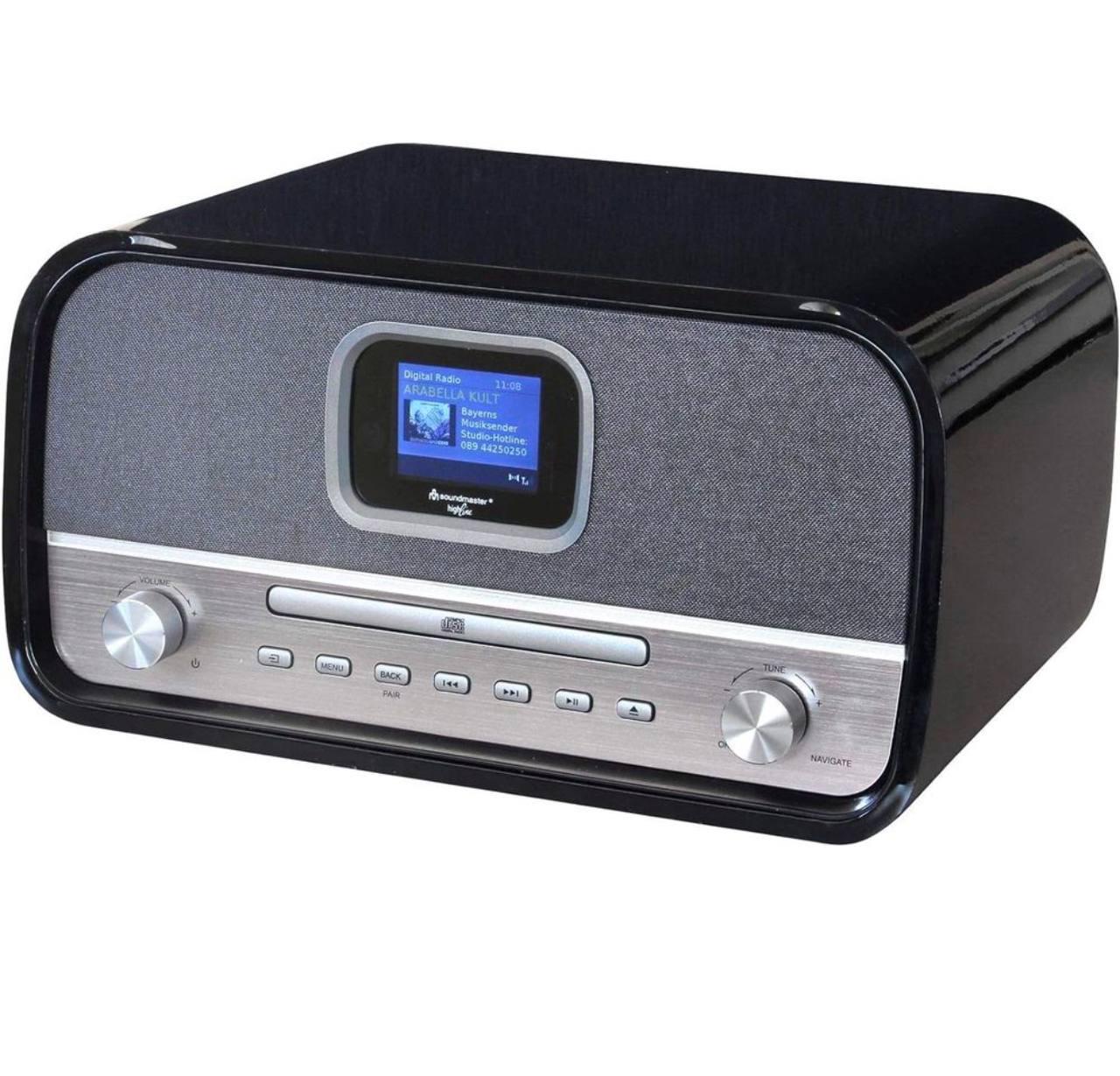 Музичний центр Soundmaster DAB970SW з DAB+/FM CD/MP3/USB/Bluetooth (DAB970SW)