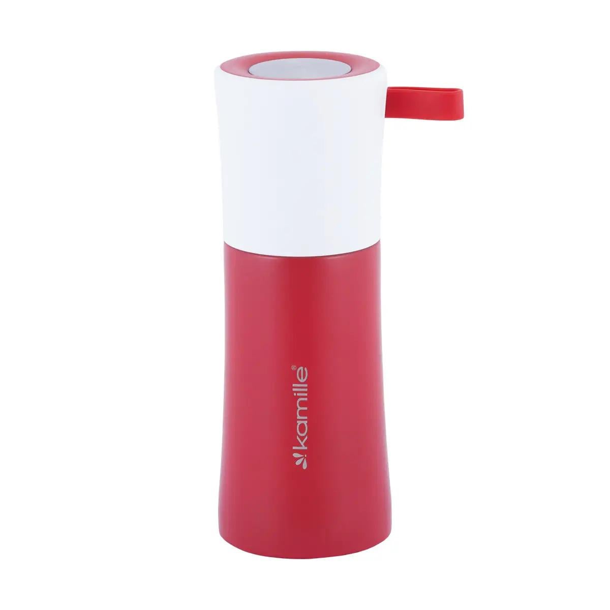 Термос Kamille из нержавеющей стали 350 мл Красный (KM-2021)