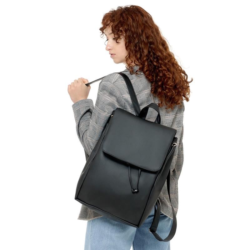 Рюкзак женский Sambag Loft LA 38x28x18 см Черный - фото 5 Рюкзак женский Sambag Loft LA 38x28x18 см Черный - фото 5