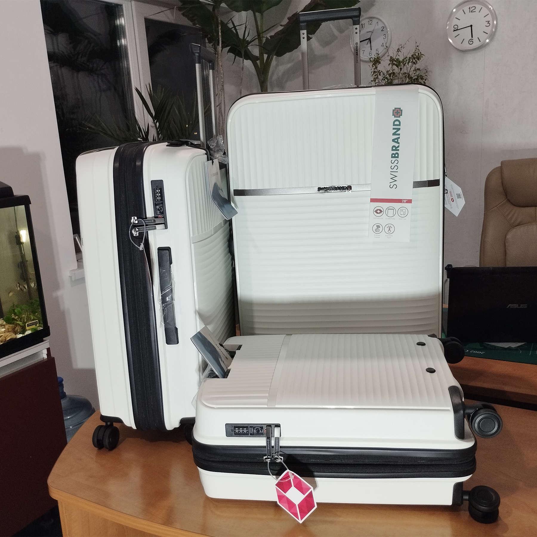 Валіза Swissbrand Malden L White (SWB_LHMAL889L) - фото 7 Валіза Swissbrand Malden L White (SWB_LHMAL889L) - фото 7