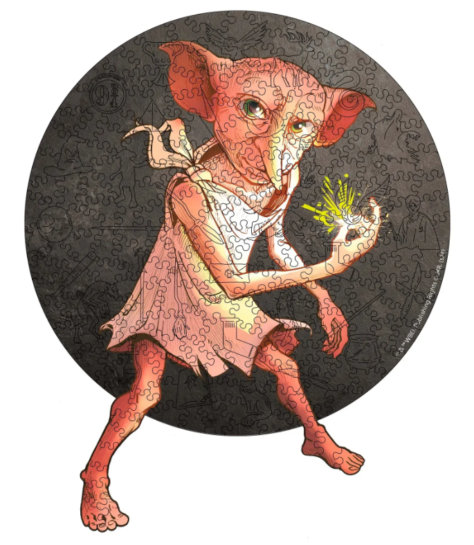 Пазл деревянный фигурный Woods Story Гарри Поттер Доби L (wsdob01-L)