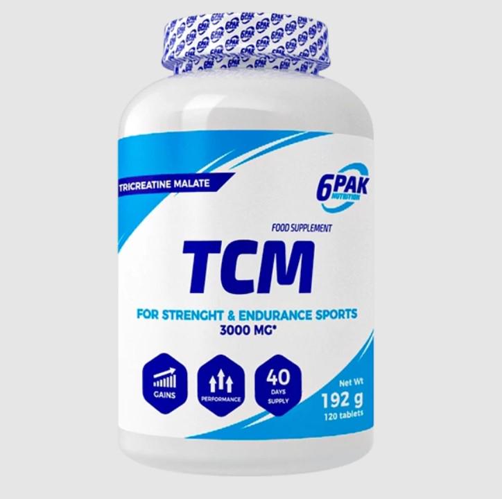 Трикреатин малат 6PAK Nutrition TCM 120 tabs