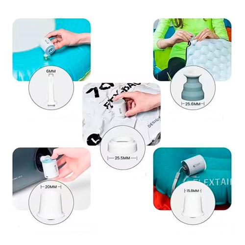 Електронасос портативний Flextailgear Tiny Pump X 180 л/хв 1300 mAh з ліхтариком 3в1 White (534937) - фото 2 Електронасос портативний Flextailgear Tiny Pump X 180 л/хв 1300 mAh з ліхтариком 3в1 White (534937) - фото 2