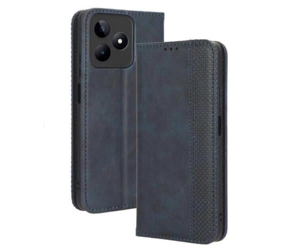 Чехол книжка Epik iFace Retro Leather для Realme C51 / Realme C53 / Realme Note 50 Синий Чехол книжка Epik iFace Retro Leather для Realme C51 / Realme C53 / Realme Note 50 Синий