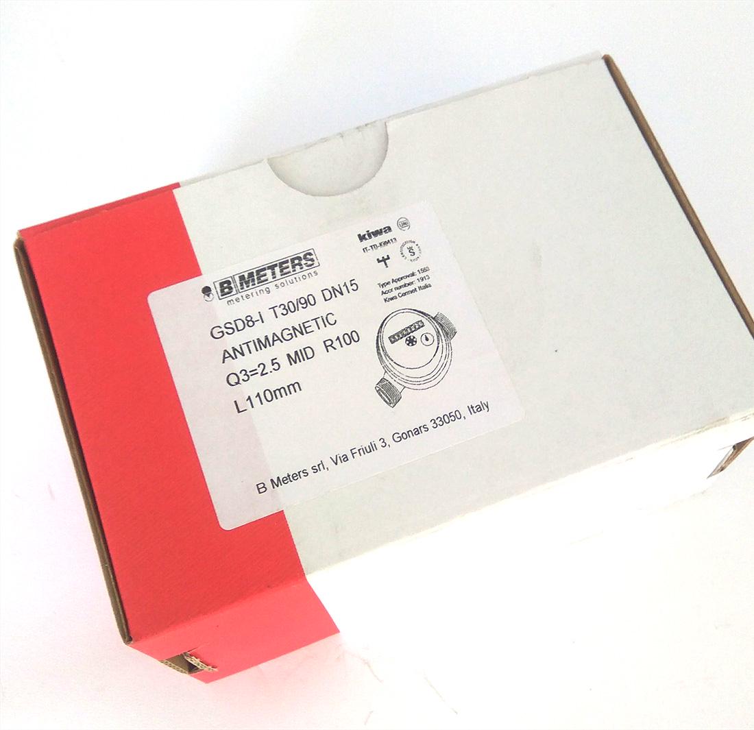 Счетчик горячей воды B-Meters d 1/2" 110 мм (RS-53453) - фото 6